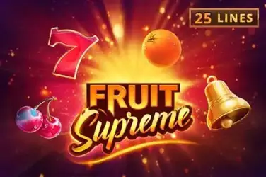 "Fruit supreme: 25 lines" | Jeu de Casino Gratuit - Top Guide Casino