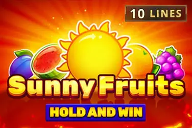 "Super sunny fruits: hold and win" | Jeu de Casino Gratuit - Top Guide Casino